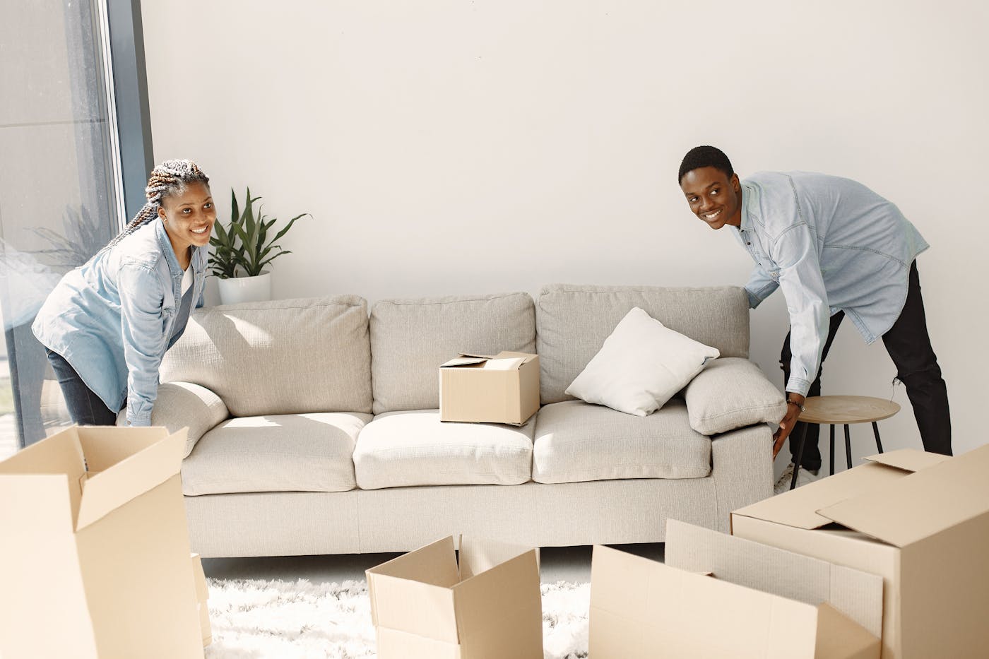 After moving